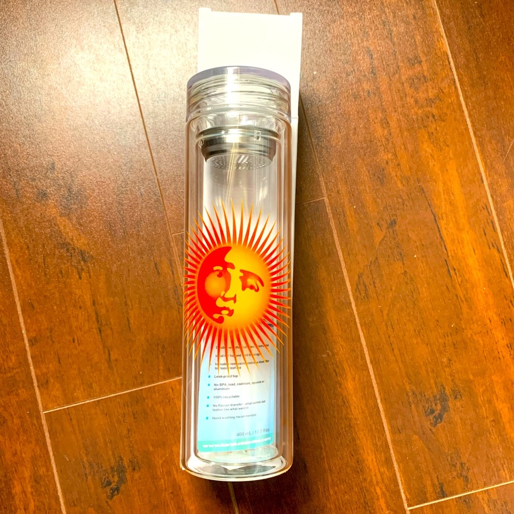 Kerplunk Tea double wall thermal glass traveller